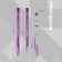 Gel pen Erichkrause R-301 Spring Gel Stick, black ink, node 0.5 mm, letter line 600 meters