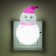 Night Snowman LED 3x7x10cm Risalux