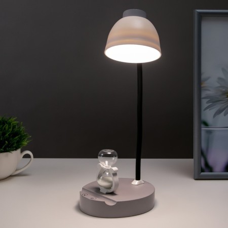 Sensory table lamp 16845/1wt LED 2W USB AKB White 11x13x34.5 cm Risalux-1