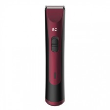 BQ TR1005 hair trimmer, for mustaches/beards, 2 nozzles, from battery, burgundy