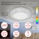 SPB-6-70-RC METZ RGB 70W 3400-5500K
