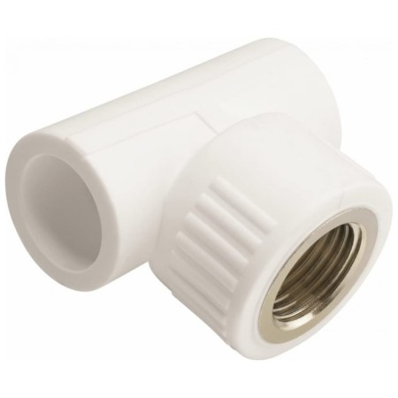 Combined Aqualink, polypropylene tee, d = 20 mm x 1/2 "x 20, internal thread