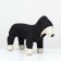 Overalls for animals, without lining, size XL, black