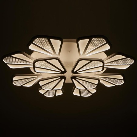 Causteen with FDD "Valencia" 12XLED 288W 3000-6000K Dimmer, white 90x90x12 cm Bayerlux-4