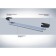 Thresholds for the car "Silver" Rival for Mazda CX-9 II 2016-n., 193 cm, 2 pcs., Aluminum, f193al.3803.2