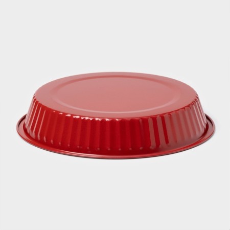 Baking uniform "Renard", d = 20 cm, anti -stick coating, red color-2