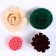 Set for creativity: Decor made of felt and a set of beads "Flower admiration"