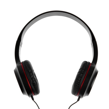 Hoco W24 headphone set, wired, overhead + vacuum, wired, red-4