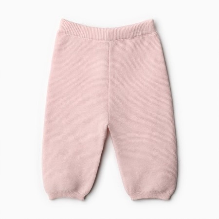 Knitted costume (jumper, trousers), pink color, height 68-6