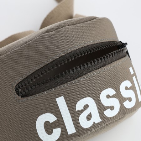 Bag for the belt Classik, 17*6*10, lightning departure, Regulle string 110cm, gray-2