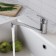 Santek Mavis kitchen mixer, pour 215 mm, chrome