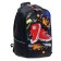 School backpack, 37 x 26 x 13 cm, ergonomic back, calligrata with "sneakers"