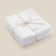 Set of napkins SL Home: Basic "Blanc de Blanc" 30x30 cm - 3 pcs., 100% cotton, 530 g/m2
