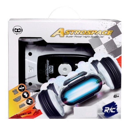 Tsolovysh machine "Techno", radio -controlled, drift, battery, on the control panel, white color-10