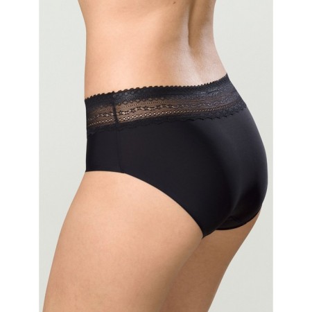 Female cowards, size 46, black color-1