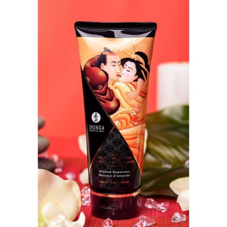 Shunga massage cream "Almond sweetness", edible, 200 ml-6