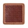 Nova Bright massage capture, bamboo plates, brown