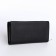 Women's wallet with lightning, black color