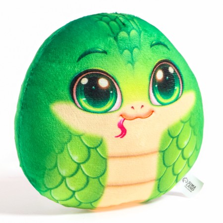 New Year's gift. Soft toy "snake" with a book-3