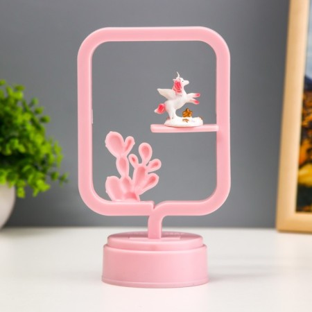 Nightnight "Unicorn" Led 4000k 2haa Pink 20x8.5x8.5cm Risalux-4