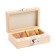 A set of cutting on a tundra tree, a wooden box, a shank 8 mm, 3 pcs.