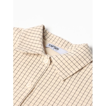 Рубашка детская с воланом KAFTAN р.30 (98-104 см)-5