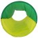 Tunnel for overpasses, length 3 m, d = 90 cm, 1 ring, yellow/green color