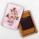 Magnetic needle "Peonies", 8 × 5.5 cm, pink color