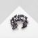 Book "Amethyst Branch", purple color in black silver