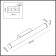 Wall lamp Anter IP54 LED 12W 4000K