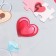 Plastic sticker "Love" mix 15x10 cm