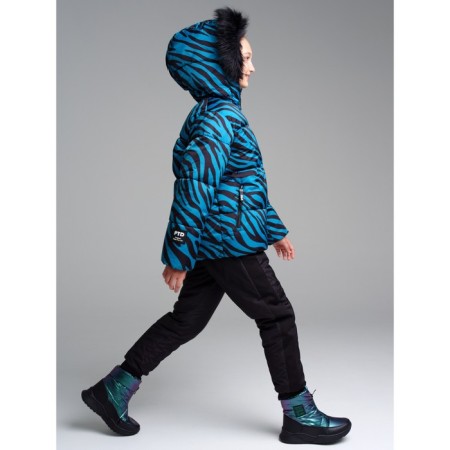 Winter jacket for the girl PlayTode, height 128 cm-4