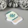 Decor for creativity wood, felt "mittens" set of 6 pcs 4x3.2 cm