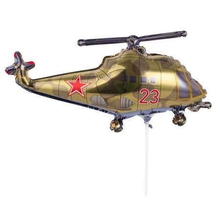 Foil ball 17 "Helicopter", for a wand-1