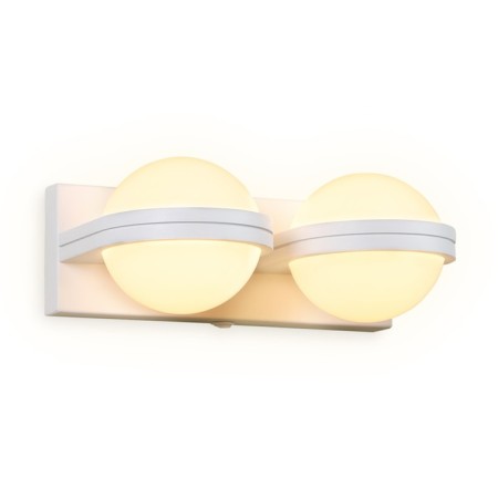 LED lamp wall -mounted with a switch Ambrella Light, Wall, FW556, 2XLED, 10 W, 750LUM, 3000K, Color White Sand