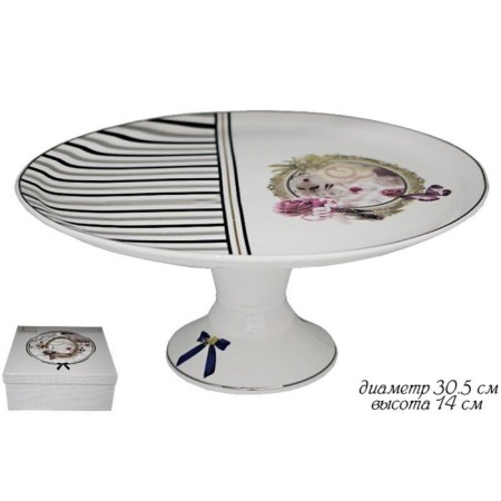 Tortovitsa on the leg Lenardi Paris, porcelain, 30.5 cm