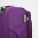 Big suitcase 28 ", lightning department, code castle, 4 wheels, outer pocket, purple color
