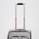 Small suitcase 20 "on lightning, code castle, with extension, color gray color