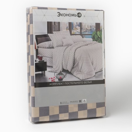 Bed linen 2 joint venture and I illusion, 173x215cm, 175x214cm, 50x70cm-2pcs, microfiber, 60g/m2-4