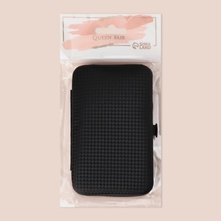 Manicure set, 9 items, in case, black color-8