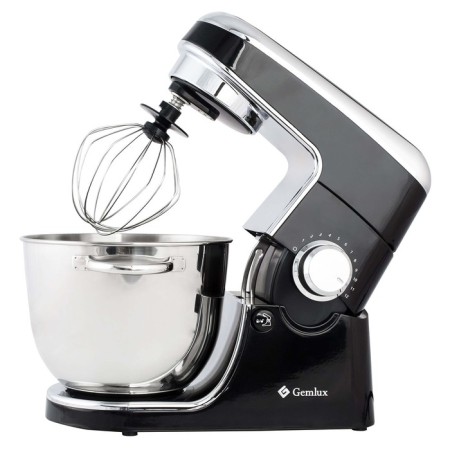 Mixer Gemlux GL-SM-88B, planetary, 1000 W, 4 l, 12 speeds, 3 stirrers, black-2