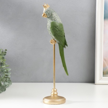 Souvenir Polystone "Green Parling on a Zhurka" 35x9.4 cm-3