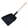 Hotail scoop, 19 × 19 × 5 cm, metal, wooden stalk 35 cm, mix