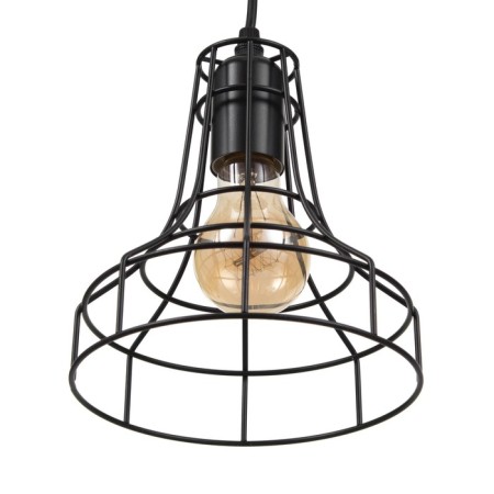 Suspension Bayerlux "Cup" 1x60W E27 Black 18x18x21cm-4