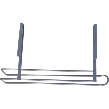 Clue paper towel holder, suspended, with hooks under a shelf of 2.5 cm, silver-2