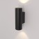 Interior backlight Elektrostandard, Poli GU10 180x60x92 mm, IP20, black color