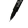 Permanent double -sided marker, calligrata, 0.7 mm/2.0 mm, black