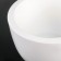 Pot for flowers with an insert "Orion", 3.5 l, white color