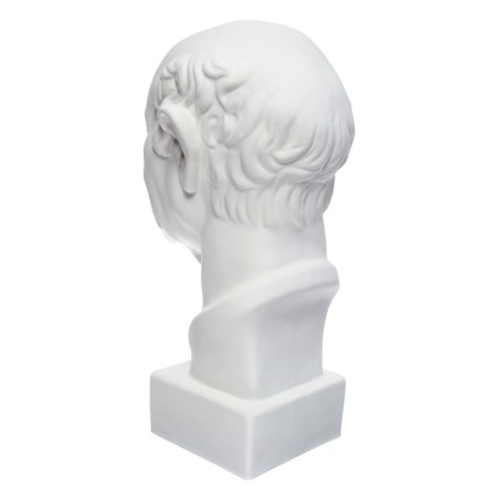 Gypsum figure Roman head, 25 x 25 x 60 cm-5