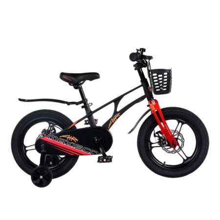 Bicycle 16 ’’ maxiscoo Air Pro, black matte color